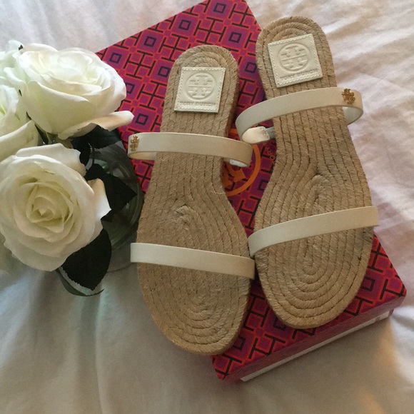 Tory Burch Shoes - Authentic New Tory Burch Espadrille Slides